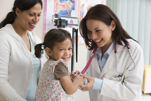 doctors with a patient