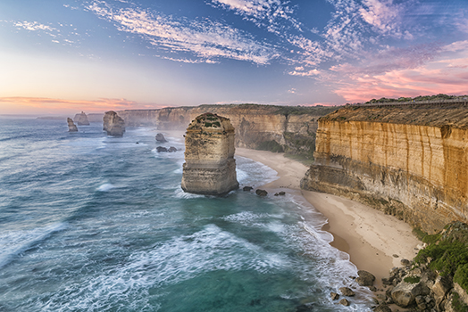 12 apostle rock formations in Australia