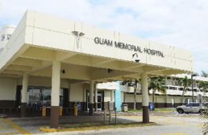 Guam Memorial Hospital entrance - working locum tenens in Guam