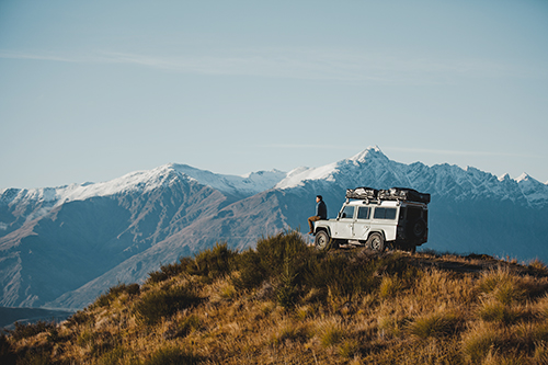 New Zealand mountain view