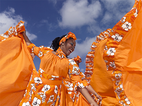Caribbean dancers