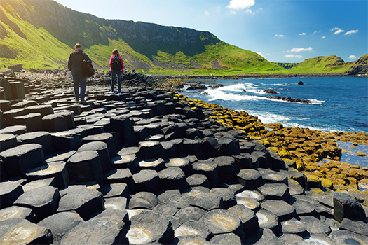 Ireland rocky beach