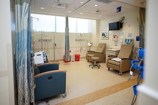 Oncology treatment room