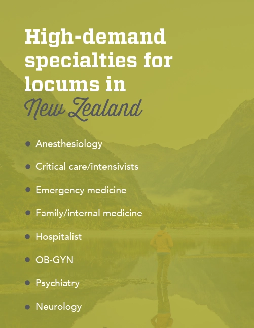list of high-demand specialties in New Zealand