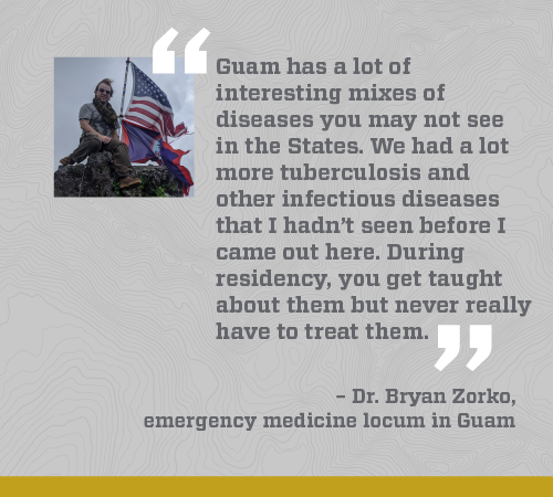 Dr Zorko quote on international locums out of residency