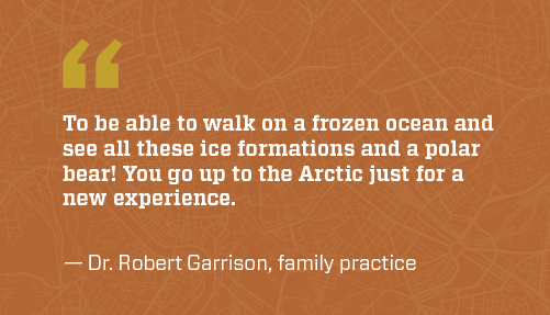 quote from Dr Garrison about working locums in Alaska