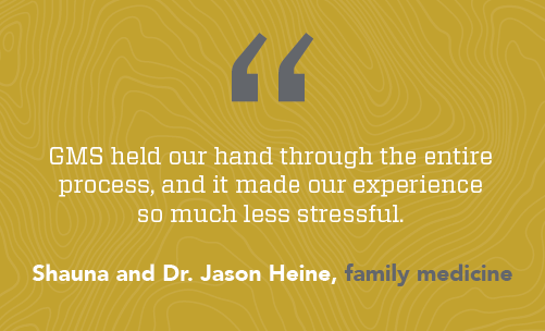 Quote from Dr Jason Heine and wife about how much GMS helped them through the locums process for his assignment to New Zealand