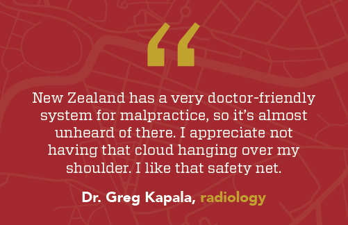 Quote from Dr. Greg Kapala about malpractice in New Zealand